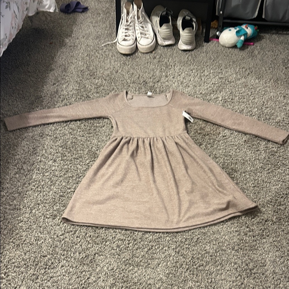 Old Navy Tan Kids Casual Dress